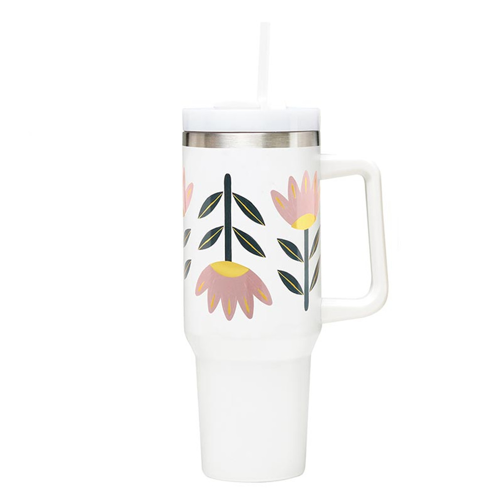 Picture of Christian Brands R0170 Travel Tumbler - Flowers