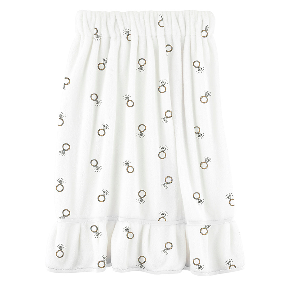 R0669 Spa Wrap - White Rings