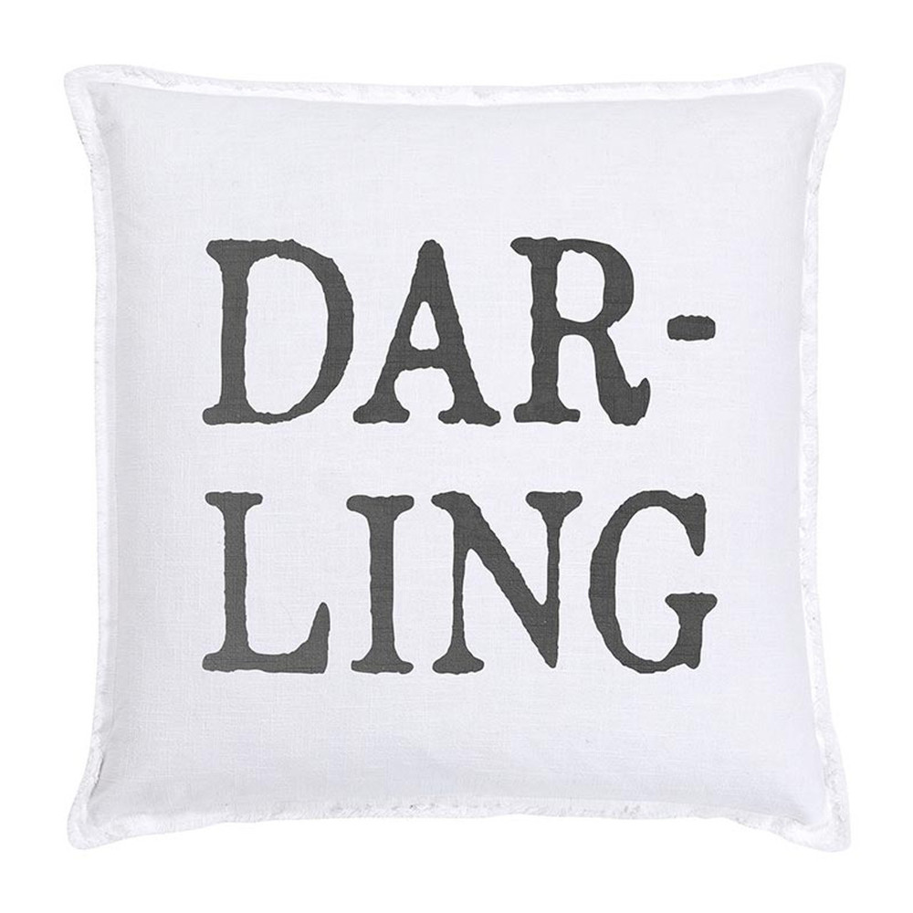 R0375 26 x 26 in. Face to Face Euro Pillow - Darling