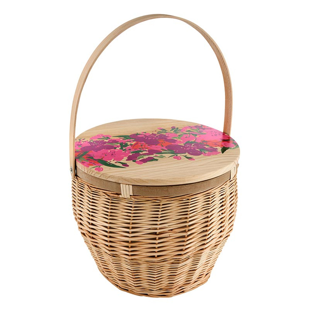 Picture of Christian Brands R0057 Picnic Basket - Flower