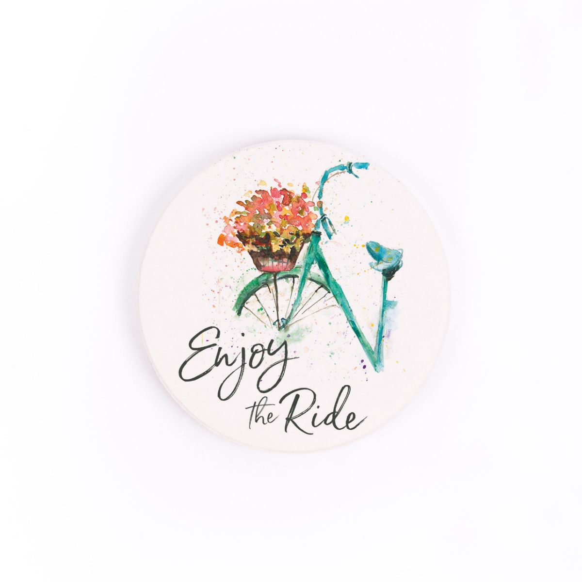 Picture of Christian Brands CSTS0600 2.75 in. Enjoy the Ceramic Car Coaster