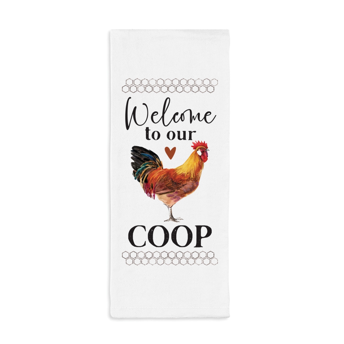 TWL0128 16 x 28 in. Welcome To Tea Towel