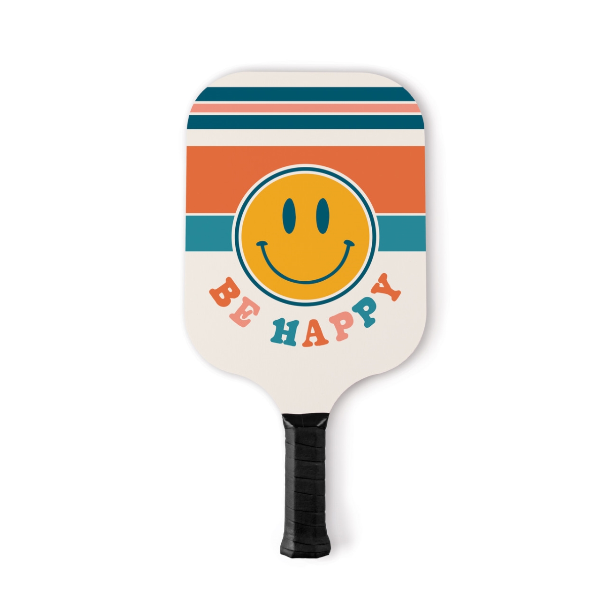 PDL0002 7.75 x 15.5 in. Be Happy Pickleball Paddle