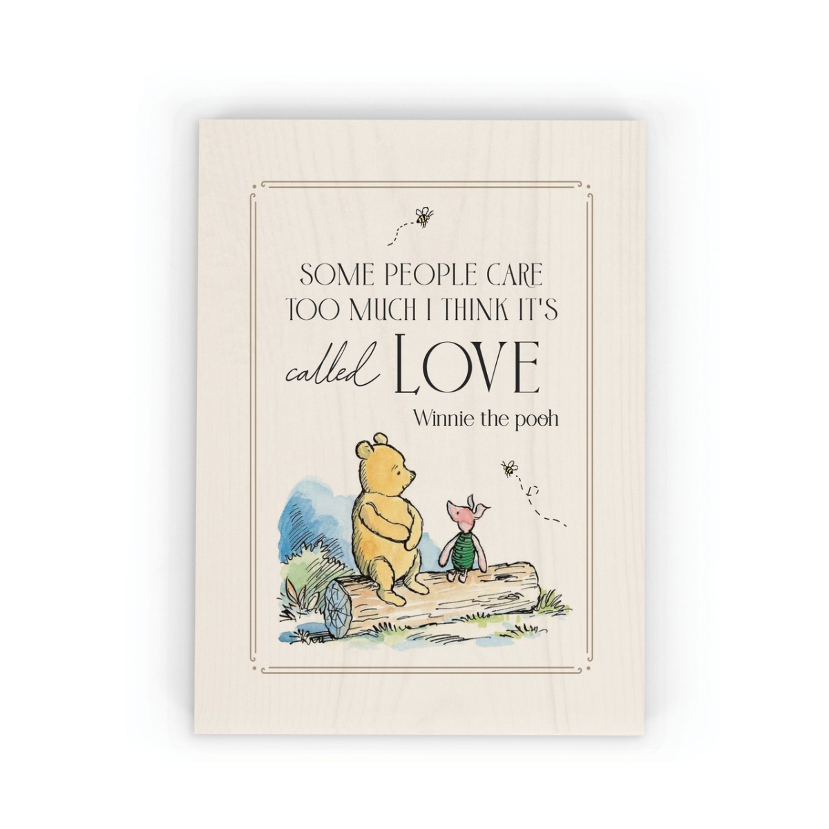 BHB0896 5.5 x 7.25 in. Some People Care Decorative Block