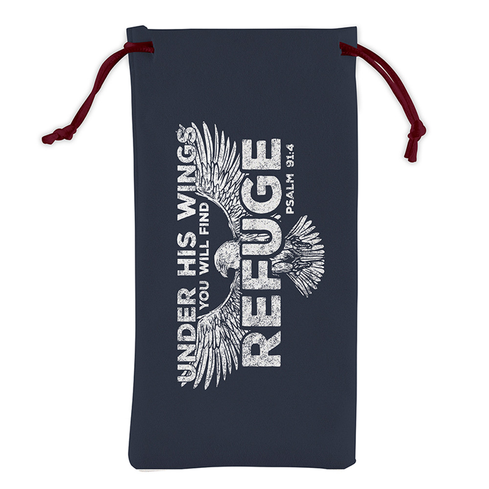 R0542 Under His Wings Sunglass Case, Pack of 6