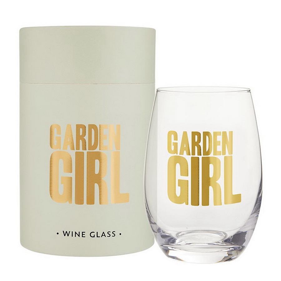 Picture of Christian Brands R0027 Table Sugar Stemless Wine Glass - Garden Girl