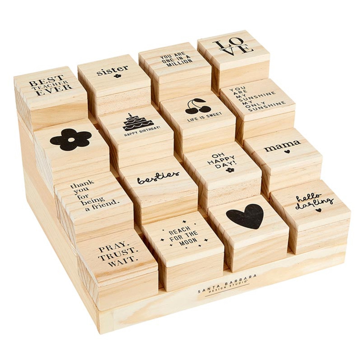 R0463 Treasure Box Earring Filled Display