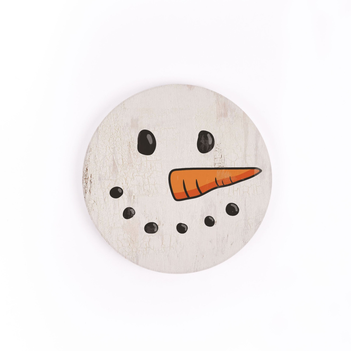 Picture of Christian Brands CSTS0682 2.75 in. Snowman Face Car Coaster