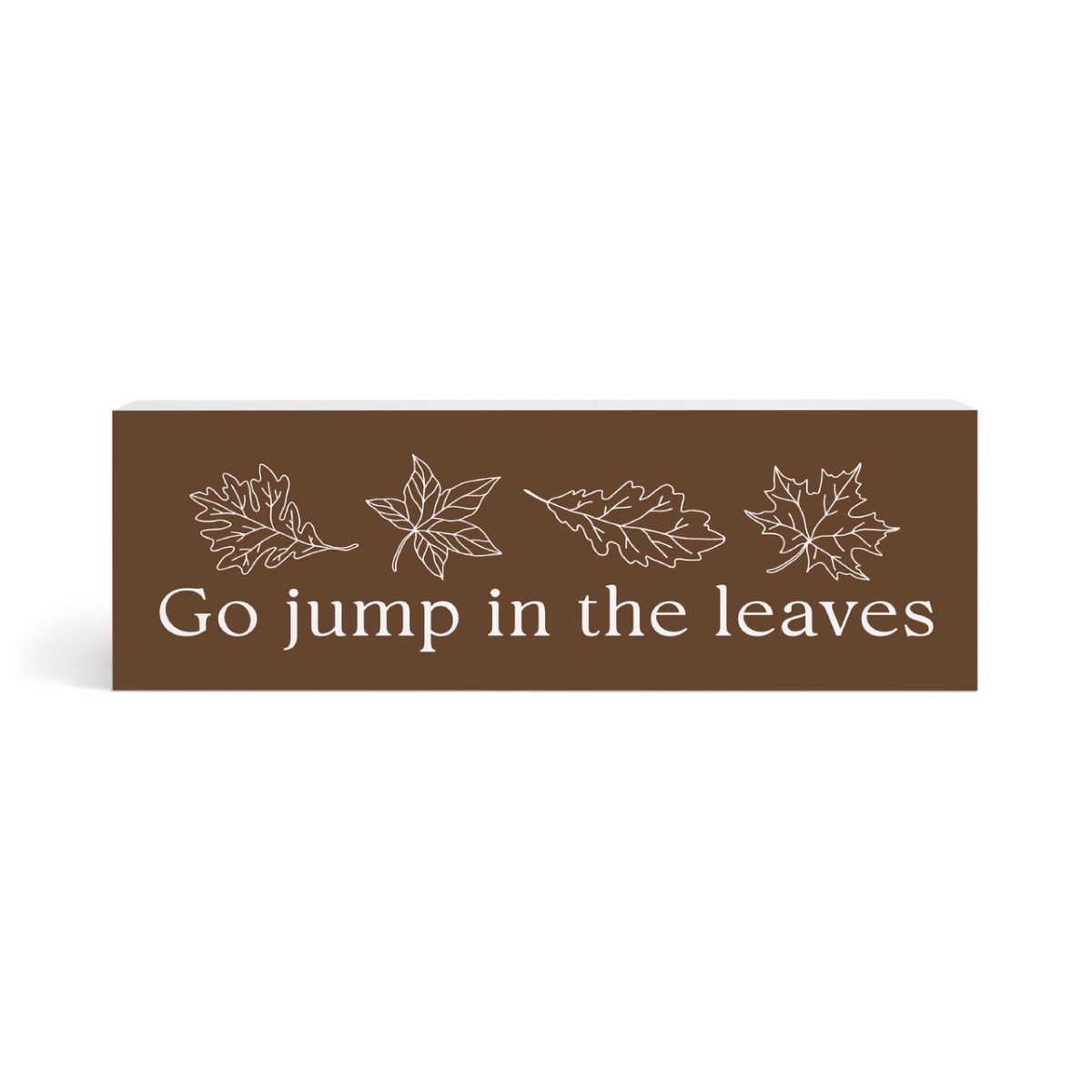 Picture of Christian Brands WPT0018 10 x 3.5 in. Go Jump in Word Block