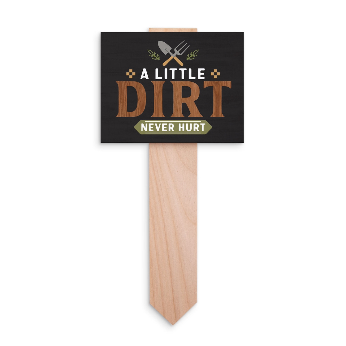 YGRD0104 4.5 x 9.75 in. A Little Dirt Garden Sign