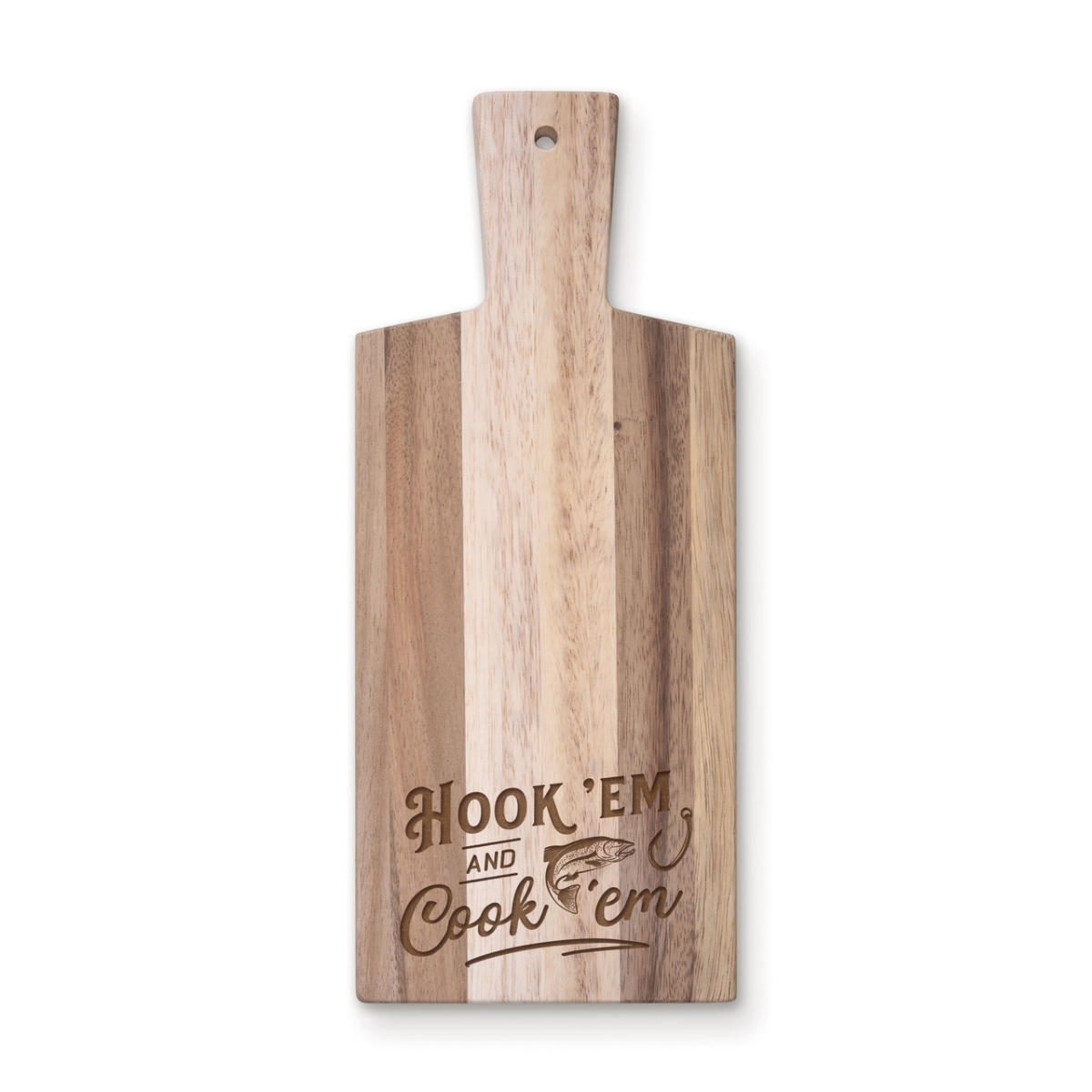 Picture of Christian Brands NHC0111 6.25 x 15 in. Hook Em & Cook Cutting Board
