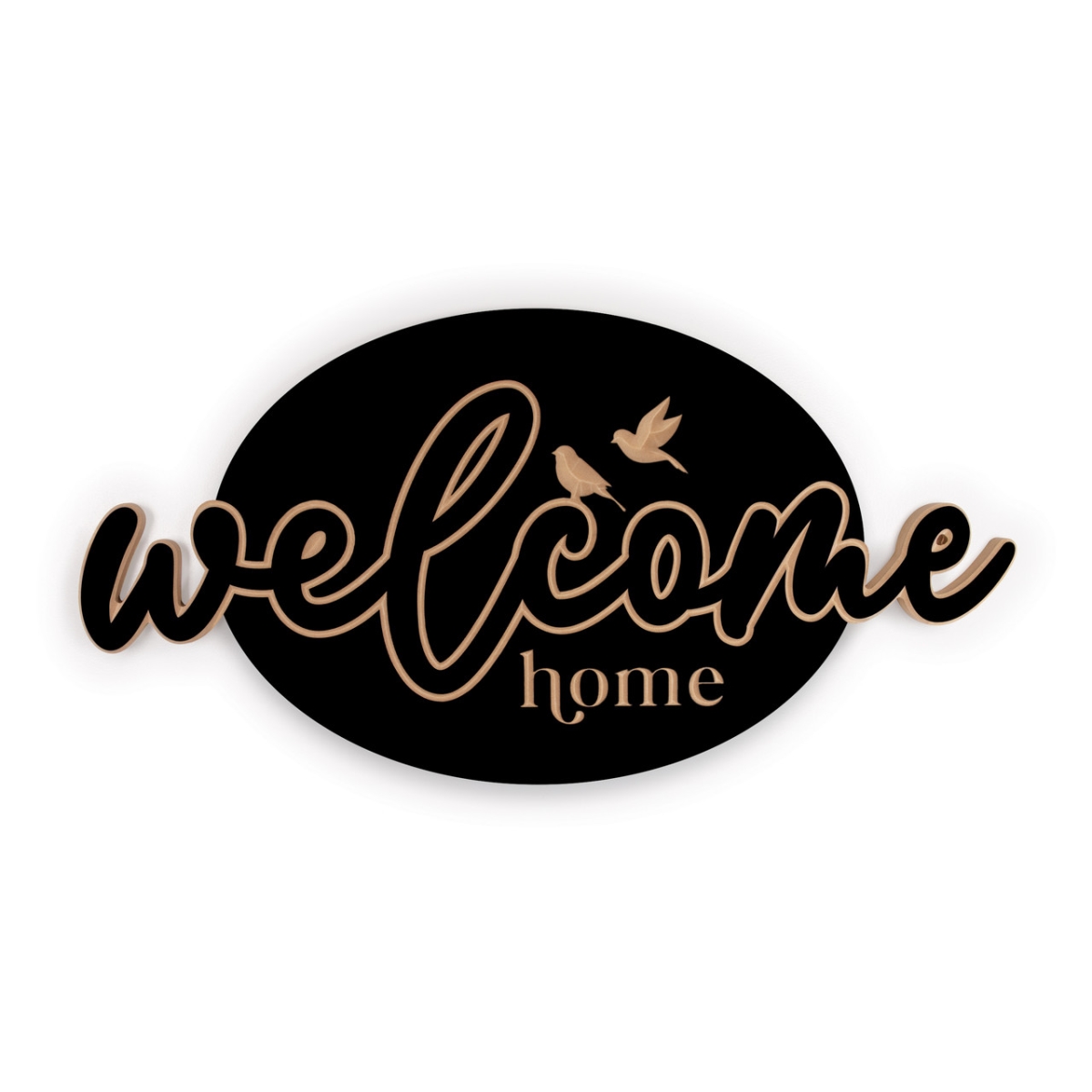 Picture of Christian Brands WRD0074 30.25 x 15 in. Welcome Home Decor
