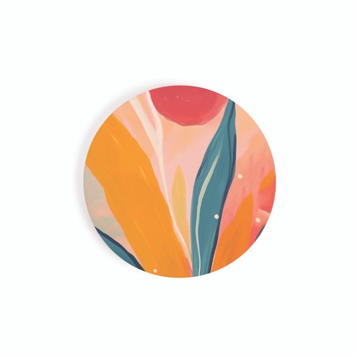 Picture of Christian Brands CST0784 2.75 in. Botanical Car Coaster