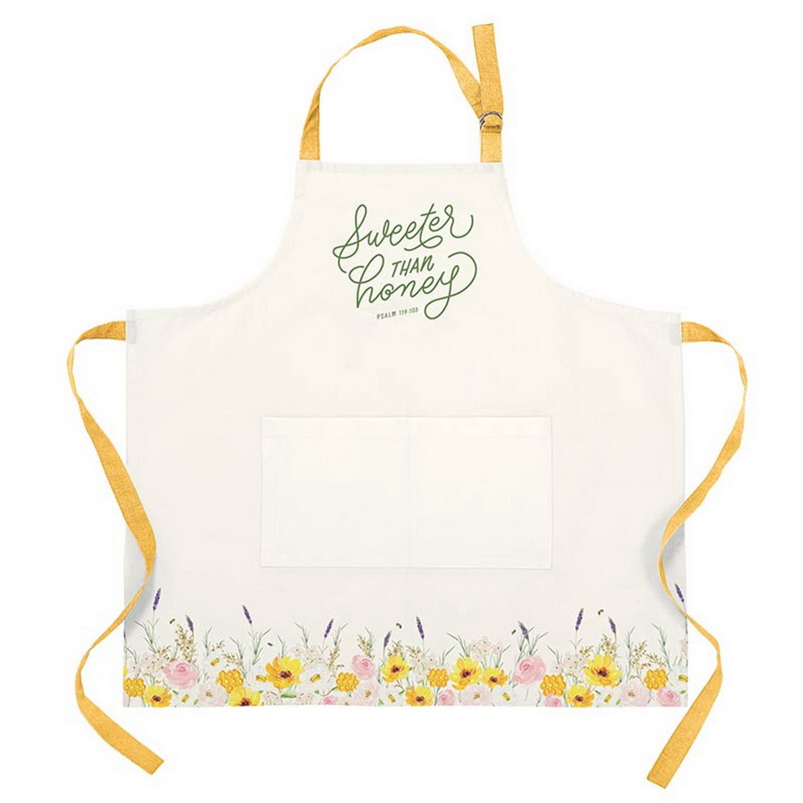 Picture of Christian Brands R1911 Heartfelt Apron - Sweeter Than Honey