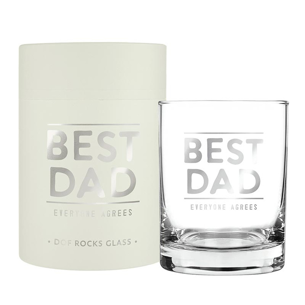 Picture of Christian Brands R1392 DOF Rocks Glass - Best Dad