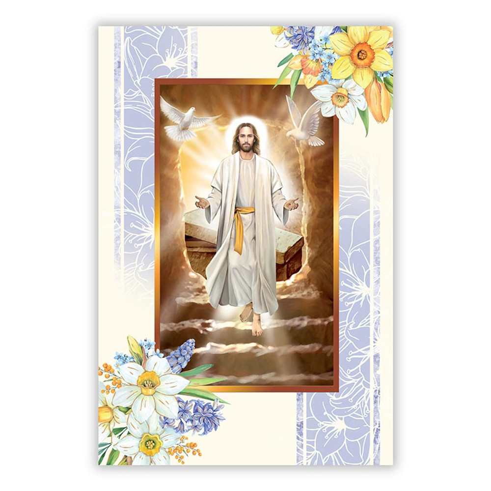 R2003 Jesus & Daffodils Easter Card
