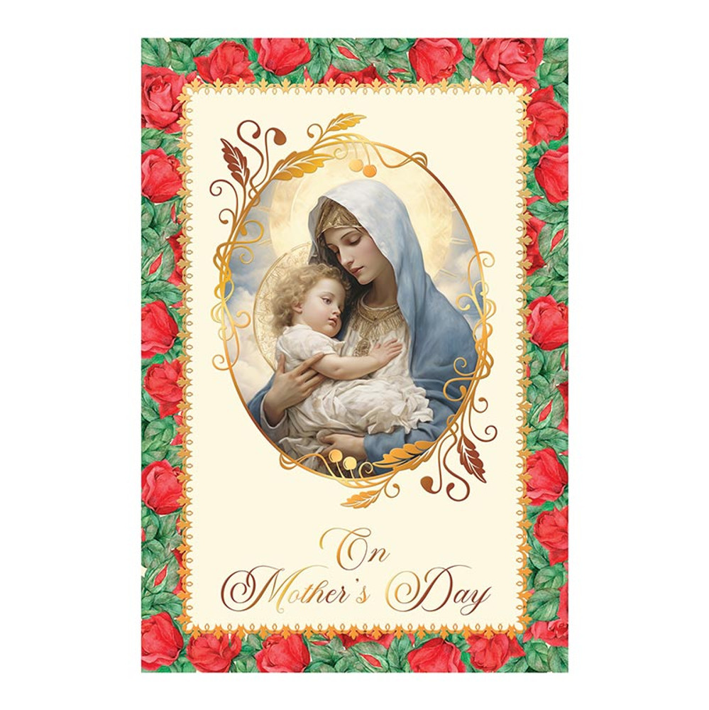 R2025 On Mothers Day Card - Red