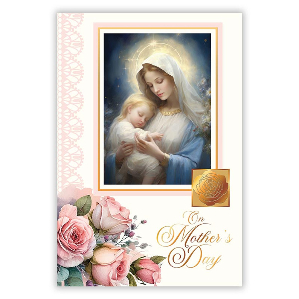 R2026 On Mothers Day Card - Light Pink