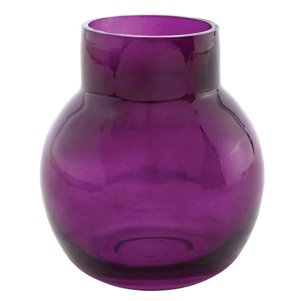 Picture of Christian Brands FMR273 Violet Glass Vase