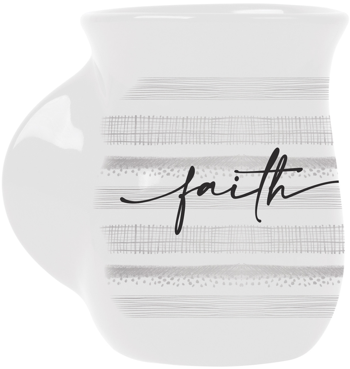 Picture of Christian Brands MUG0121 5 x 5 in. Faith Handwarmer Mug