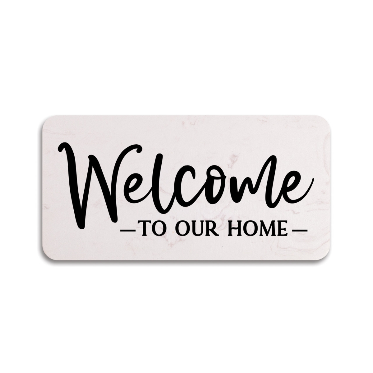 YSTN0002 8 x 4 in. Welcome Home Garden Stone