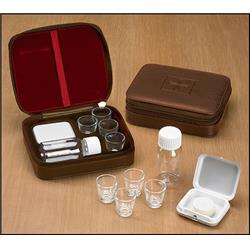 Church Supply  4-Cup Portable Communion Set