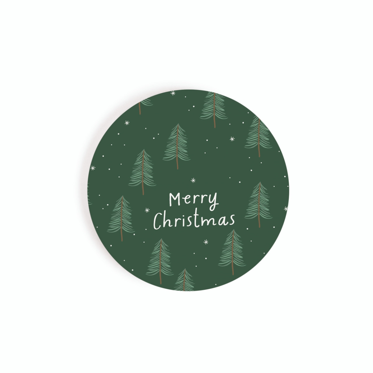 Picture of Christian Brands CSTS1070 2.75 in. Merry Green Car Coaster