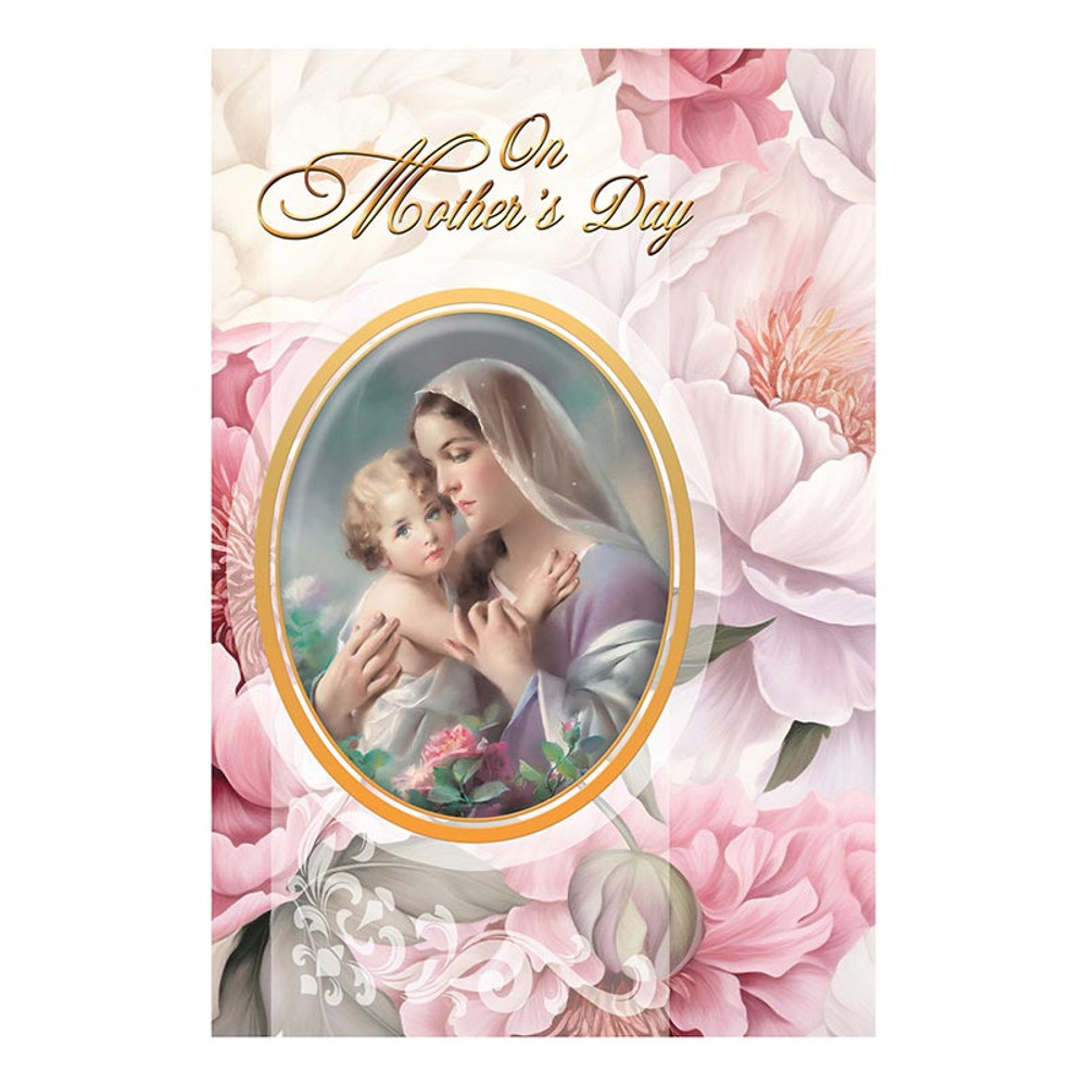 R2027 On Mothers Day Card - Pink 2
