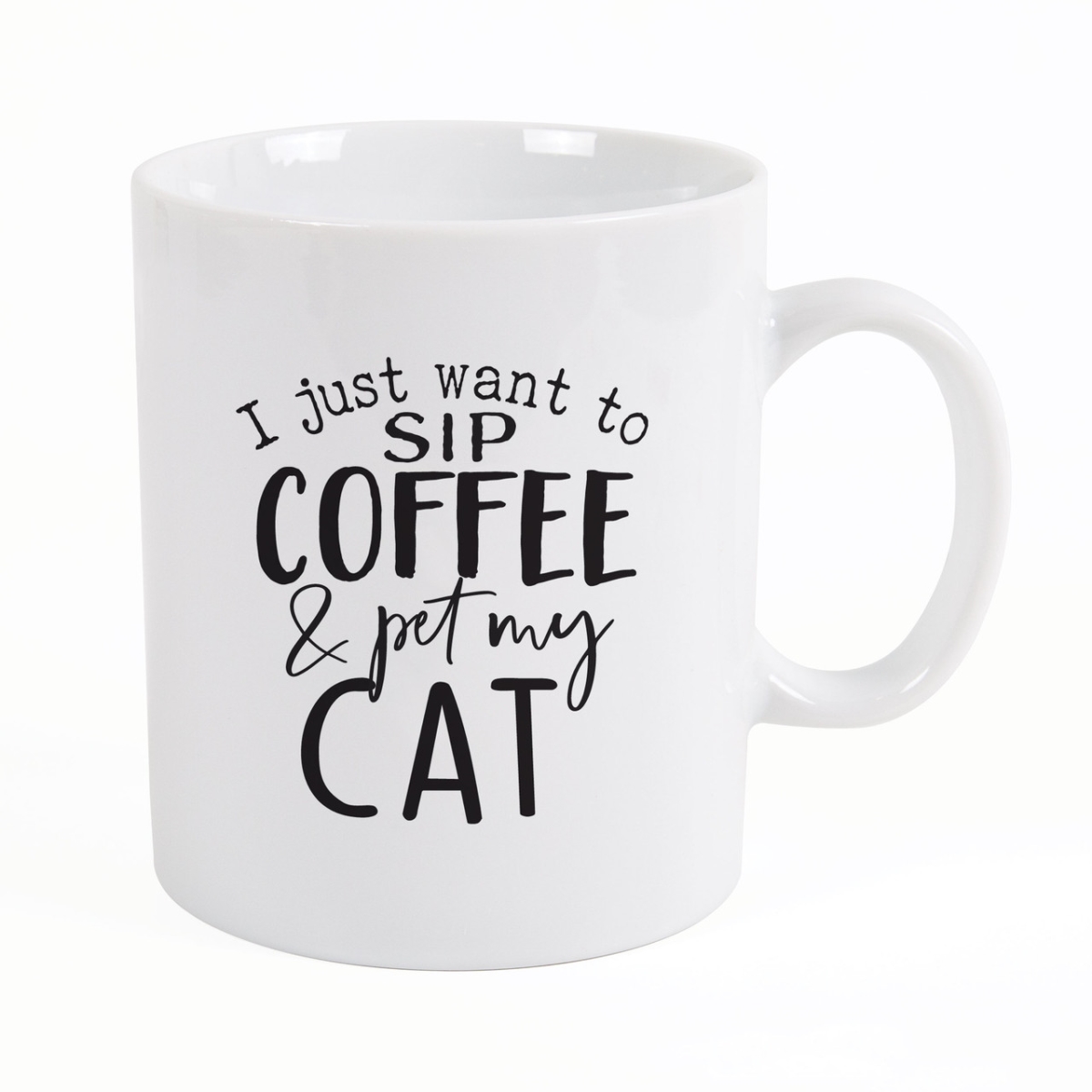 Picture of Christian Brands MUG0086 3.75 x 4.75 in. I Just Want to Sip Mug