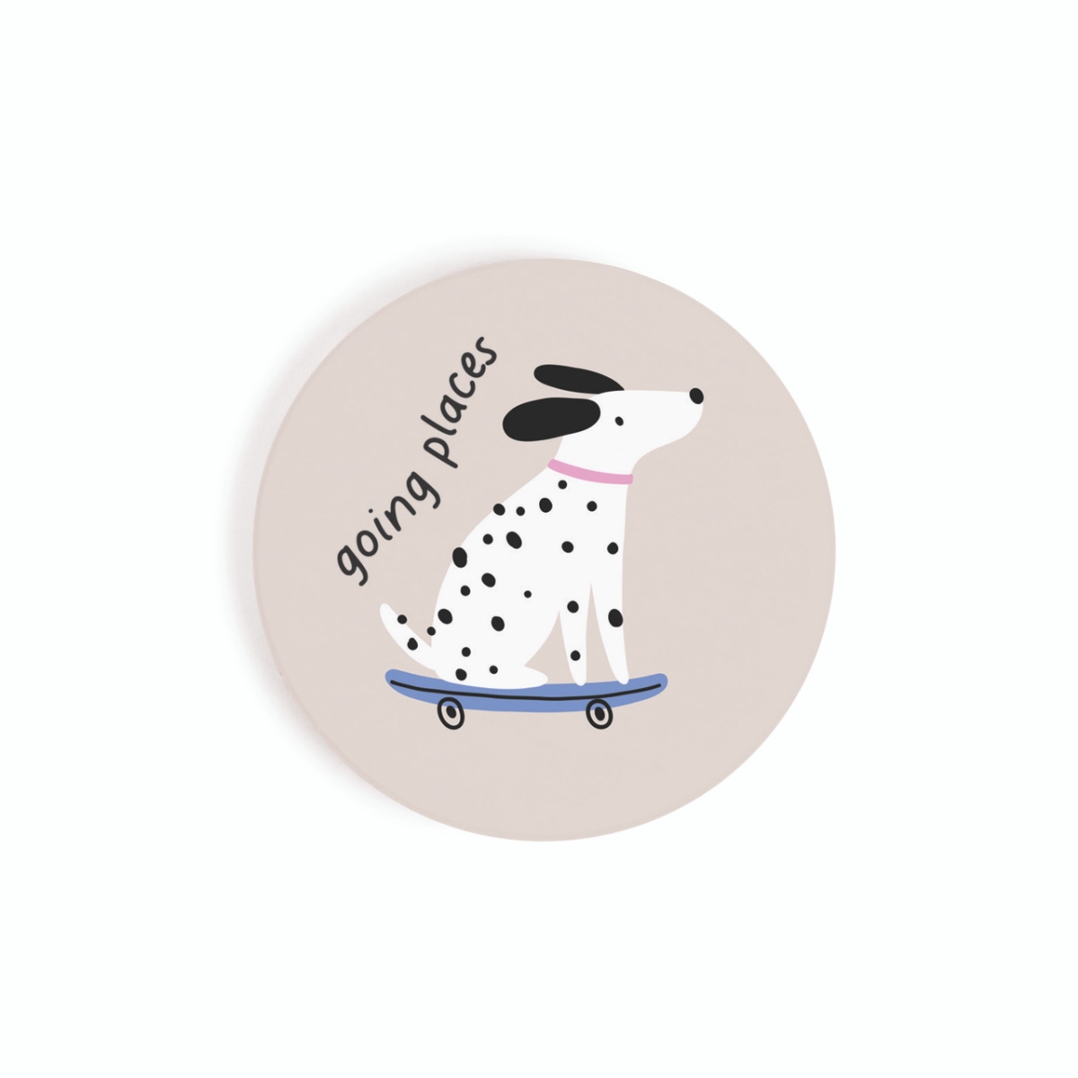 CST0789 2.75 in. Going Places Ceramic Car Coaster