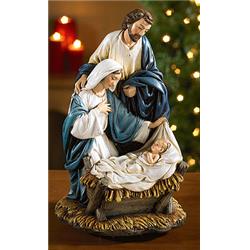 RC695 Come Let Us Adore Him Figurine with Music