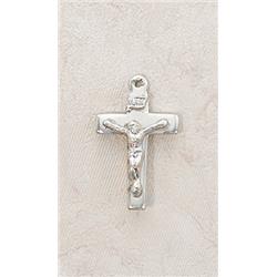 SS7608WC Sterling Silver Crucifix Medal with 18 in. Chain - Medium & Large