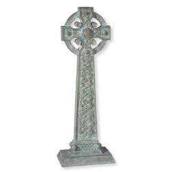 VC841 23.5 in. Celtic Cross Garden Statue