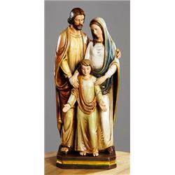 WC003 12 in. VG Holy Family Statue