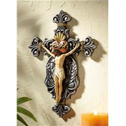 WC062 10 in. Calvary SH Crucifix Figurine