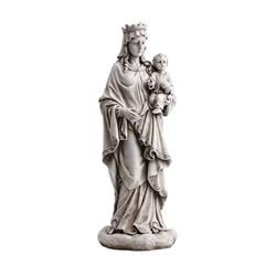 Picture of CB Catholic WC791 18.5 in. Mary Queen of Heaven with Child Garden Statue