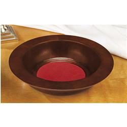 Picture of Christian Brands Church Supply WS387 Walnut Stain Offering Plate