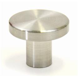 1 in. Stainless Steel Brushed Nickel Cabinet Knob Handle