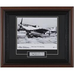 Picture of Century Concept CC1208 P51 Mustang Old Crow Signed Print by Bud Anderson Photo Frame