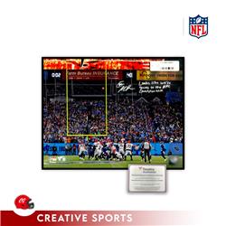 Picture of Creative Sports A11-MCPHERSON-FAN 11 x 14 in. Evan McPherson Signed AFC Divisional Championship Poster