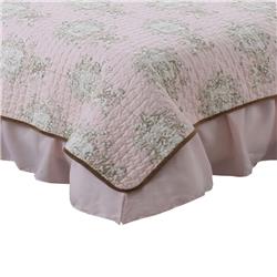 Picture of Cotton Tale Designs LRTBS Lollipops & Roses Twin Bed Skirt