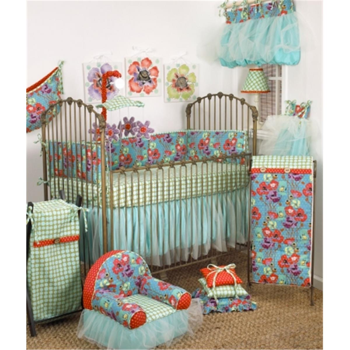 Picture of Cotton Tale LG8S Lagoon Collection Crib Bedding Set&#44; 8 Piece