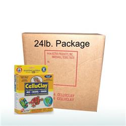 Picture of CelluClay 124 Activa 24 lbs Bulk Instant Paper Mache&#44; Gray
