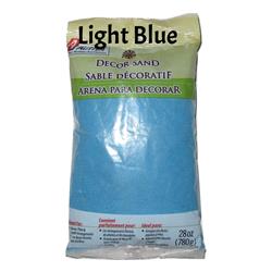 Picture of Decor Sand 4279 Activa 28 oz Bag of Decorative Sand, Light Blue
