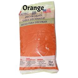 Picture of Decor Sand 4290 Activa 28 oz Bag of Decorative Sand, Orange