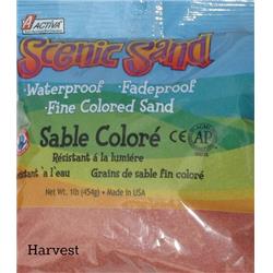 Picture of Scenic Sand 4491 Activa 1 lbs Bag of Colored Sand, Harvest