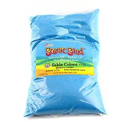 Picture of Scenic Sand 4555 Activa 5 lbs Bag of Colored Sand, Light Blue