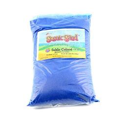 Picture of Scenic Sand 4556 Activa 5 lbs Bag of Colored Sand, Bermuda Blue