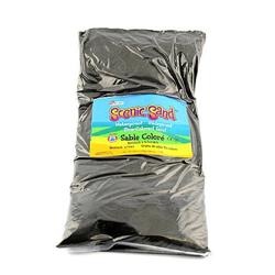 Picture of Scenic Sand 14554 5 lbs Activa Bag of Black Colored Sand