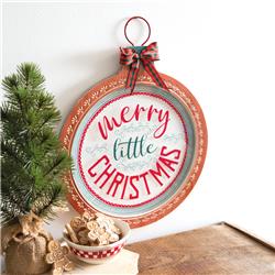 Picture of CTW Home 440230 Wishing You a Merry Christmas Ornament Sign